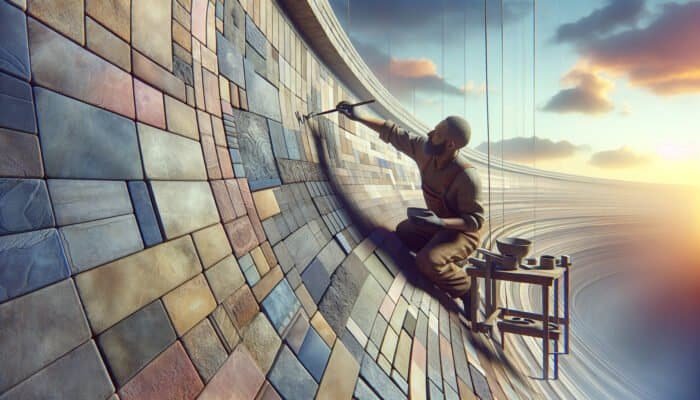 Stone Tiling for Curved Surfaces: Techniques in Scotland
