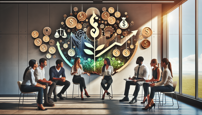 How Credit Counseling Beats Consolidation Loans: A Guide | DCL A diverse group receiving personalised financial advice from a credit counselor in an office, with educational materials.