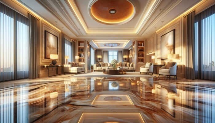 Travertine Floor Polishing for Elegant Home Interiors
