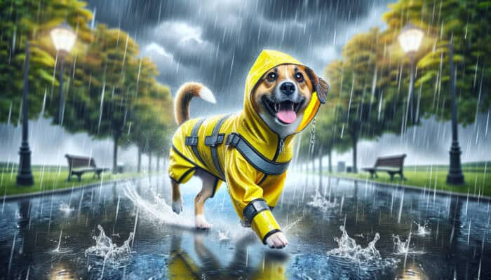Raincoats for Pet Walks: Ensure Your Dog Stays Dry
