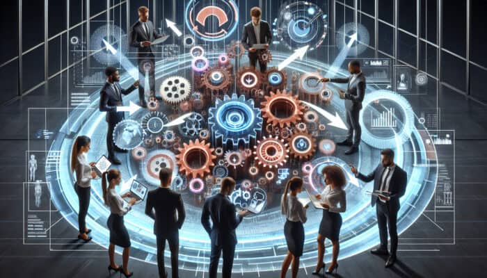 Optimising Scaled Human VA Operations with Feedback Loops