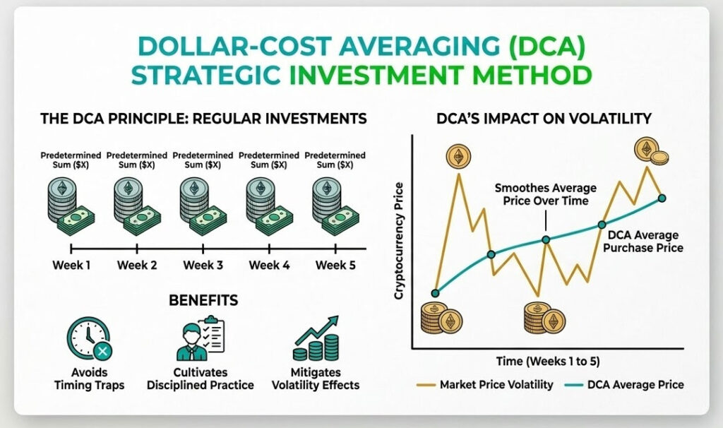 Dollar-Cost Averaging in Cryptocurrency: A Handy Guide