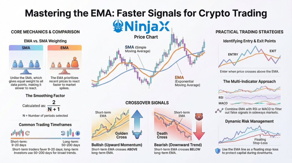 EMA in Crypto Trading: Your Essential Beginner’s Handbook