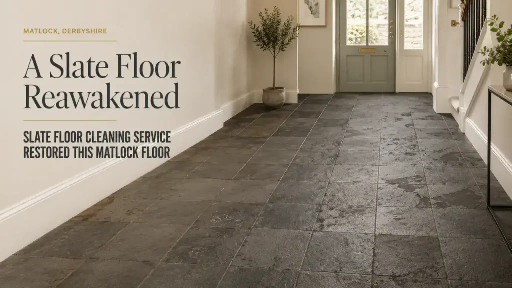 Slate Floor Cleaning Service Enhances Matlock’s Interiors