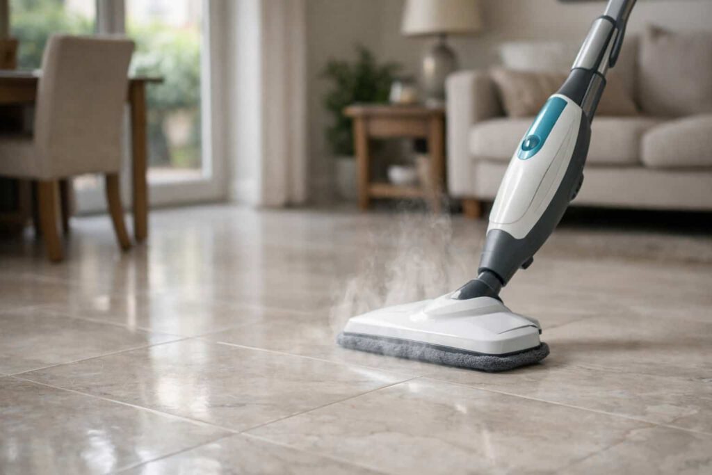 Steam Cleaning Travertine Floors: Safety Considerations