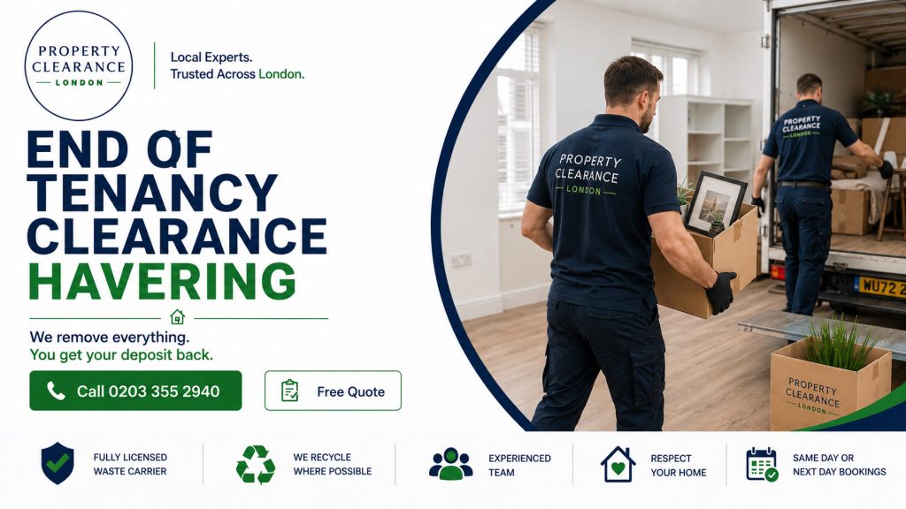 End of Tenancy Clearance Services in Havering
