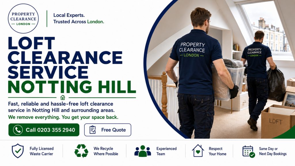 Loft Clearance Services in Notting Hill: Reliable Solutions